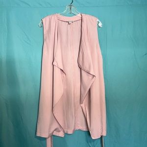 Women’s Eliane Rose Pink Sleeveless Tie Cardigan
